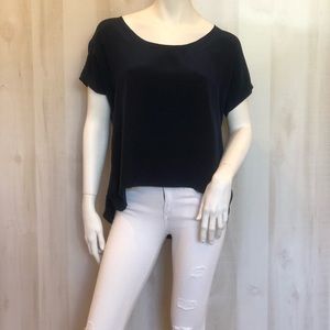 LNA | Silk High/Low Tee | XS